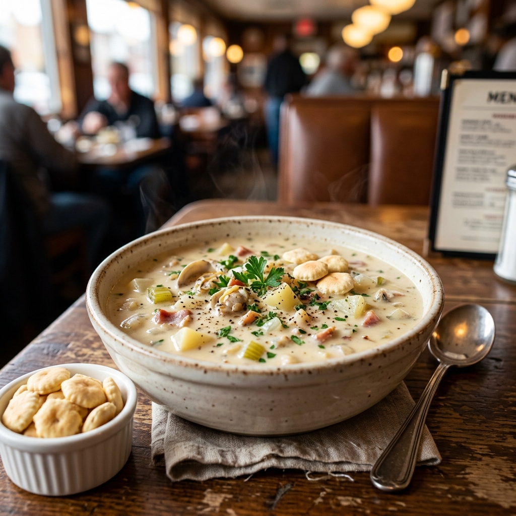 Classic New England Clam Chowder